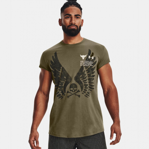 Îmbrăcăminte - Under Armour Project Rock Cutoff T-Shirt | Fitness 